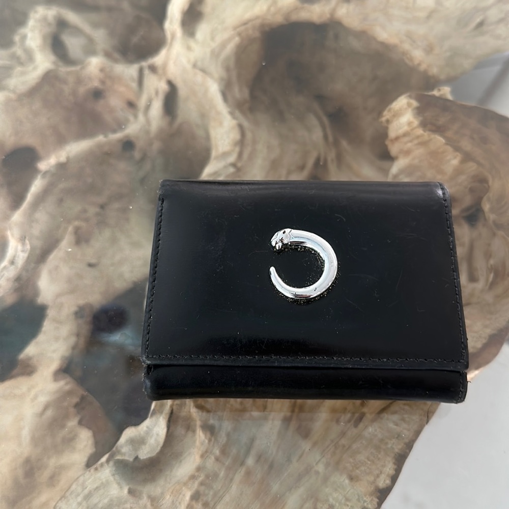 Cartier black wallet